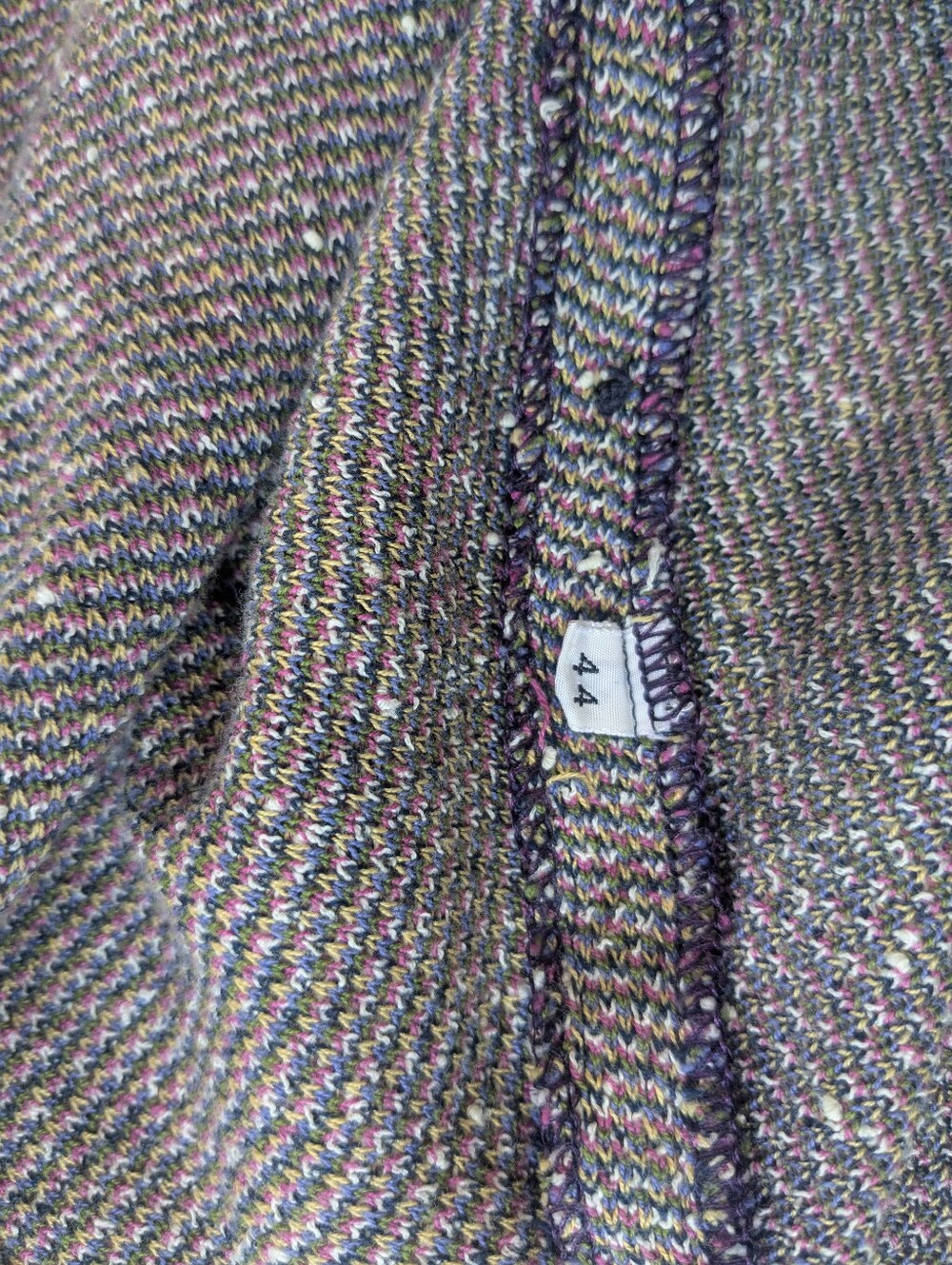Amazing Vintage Missoni Open Cardigan Floral Figurative 44 - Picture 9 of 16